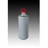 Bidon fer blanc 1L cylindrique