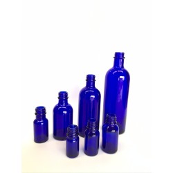 Flacons Tropfflasche Verre Bleu (Gamme du bas)